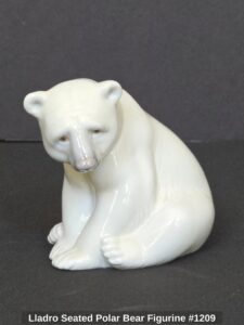 Lladro-Seated-Polar-Bear-Figurine-
