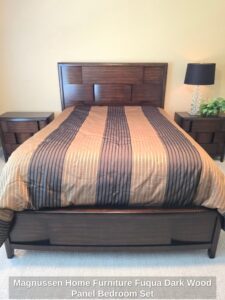 Magnussen-Home-Furniture-Fuqua-Dark-Wood-Panel-Bedroom-Set
