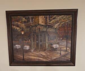 Mandis-Cafe-by-Ruane-Manning-Wall-Art
