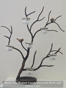 Metal-Tree-Branch-Candelabra-with-Birds-and-Votive-Cups