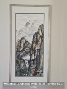 Mountain-Landscape-Watercolor-Painting-by-J.-Seelig