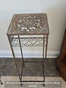 Ornate-Cast-Iron-Plant-Stand-with-Scrolling-Motifs