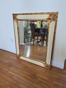 Ornate-Gold-and-Cream-Crackle-Finish-Wall-Mirror