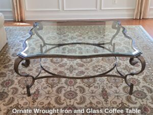 Ornate-Wrought-Iron-and-Glass-Coffee-Table
