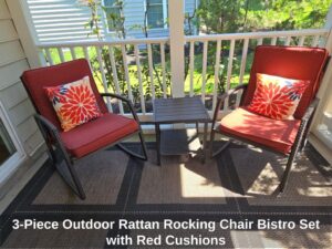 Piece-Outdoor-Rattan-Rocking-Chair-Bistro-Set-with-Red-Cushions