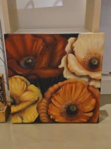 Poppy-Oil-Painting