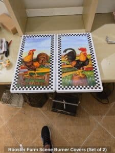 Rooster-Farm-Scene-Burner-Covers-Set-of-