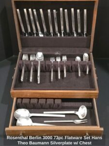 Rosenthal-Berlin-pc-Flatware-Set-Hans-Theo-Baumann-Silverplate-w-or-Chest-fourth-image