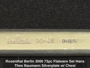 Rosenthal-Berlin-pc-Flatware-Set-Hans-Theo-Baumann-Silverplate-w-or-Chest-third-image