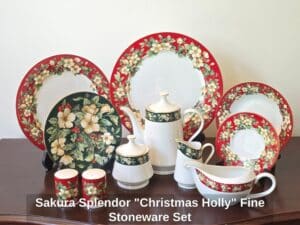 Sakura-Splendor-Christmas-Holly-Fine-Stoneware-Set