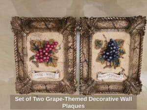 Set-of-Two-Grape-Themed-Decorative-Wall-Plaques