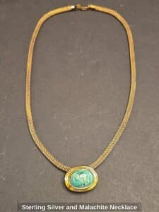 Sterling-Silver-and-Malachite-Necklace