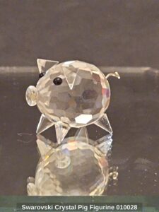 Swarovski-Crystal-Pig-Figurine