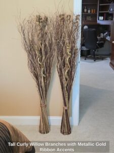 Tall-Curly-Willow-Branches-with-Metallic-Gold-Ribbon-Accents