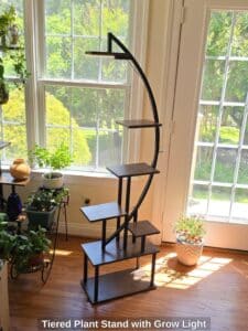 Tiered-Plant-Stand-with-Grow-Light