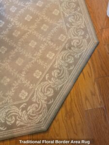 Traditional-Floral-Border-Area-Rug-second-image