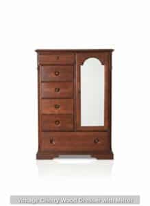 Vintage-Cherry-Wood-Dresser-with-Mirror-B-third-image