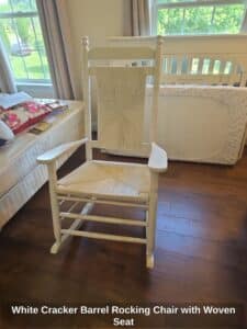 White-Cracker-Barrel-Rocking-Chair-with-Woven-Seat