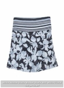 White-House-Black-Market-Black-and-White-Floral-Stripe-Scarf
