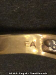 k-Gold-Ring-with-Three-Diamonds-third-image