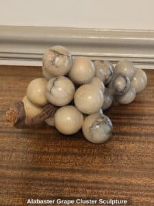 Alabaster-Grape-Cluster-Sculpture