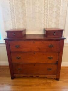 Antique-Cherry-Wood-Chest-of-Drawers-with-Two-Top-Boxes