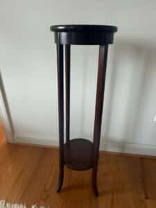 Antique-Edwardian-Mahogany-Inlaid-Plant-Stand-third-image