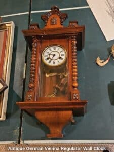Antique-German-Vienna-Regulator-Wall-Clock