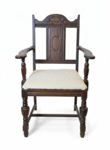 Antique-Jacobean-Style-Oak-Dining-Table-and-Chairs-Set-third-image