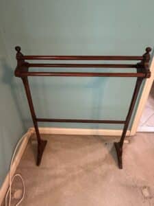 Antique-Mahogany-Towel-Rail