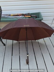 Aramis-Monogrammed-Umbrella-third-image