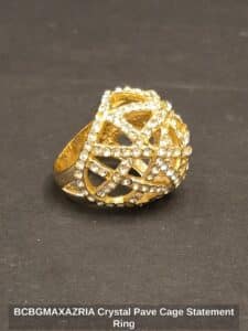 BCBGMAXAZRIA-Crystal-Pave-Cage-Statement-Ring