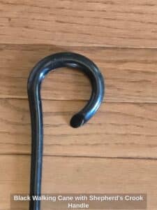 Black-Walking-Cane-with-Shepherds-Crook-Handle-third-image