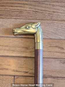 Brass-Horse-Head-Walking-Cane-second-image