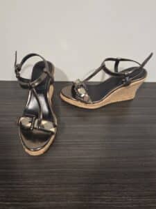 Burberry-Metallic-Nova-Check-Espadrille-Wedge-Sandals