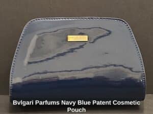 Bvlgari-Parfums-Navy-Blue-Patent-Cosmetic-Pouch