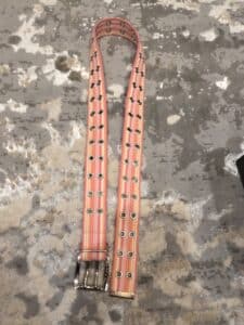 Calvin-Klein-Striped-Canvas-Grommet-Belt