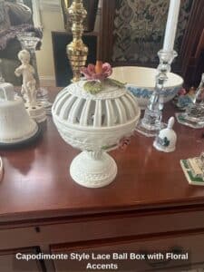 Capodimonte-Style-Lace-Ball-Box-with-Floral-Accents