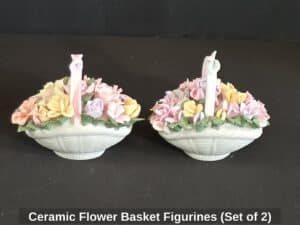 Ceramic-Flower-Basket-Figurines-Set-of-