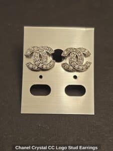 Chanel-Crystal-CC-Logo-Stud-Earrings