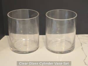 Clear-Glass-Cylinder-Vase-Set