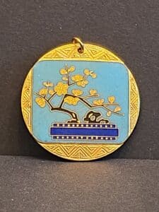 Cloisonn-Enamel-Pendant-with-Floral-Tree-Motif