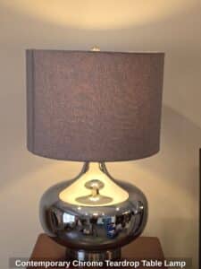 Contemporary-Chrome-Teardrop-Table-Lamp-second-image
