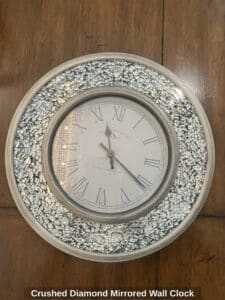 Crushed-Diamond-Mirrored-Wall-Clock