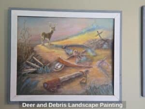 Deer-and-Debris-Landscape-Painting