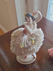 Dresden-Porcelain-Ballerina-Figurine-Volkstedt-Mark-Made-in-Germany