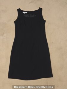 Dressbarn-Black-Sheath-Dress