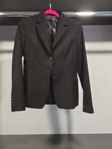 Elie-Tahari-Womens-Black-Tailored-Blazer