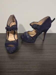 Enzo-Angiolini-Navy-Blue-Suede-Glitter-Peep-Toe-Platform-Heels