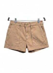 FRAME-Denim-Womens-Khaki-Utility-Shorts